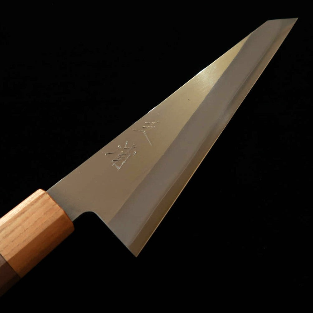 三浦 MIURA 骨スキ 銀紙三号 ウォールナット柄 (180mm)