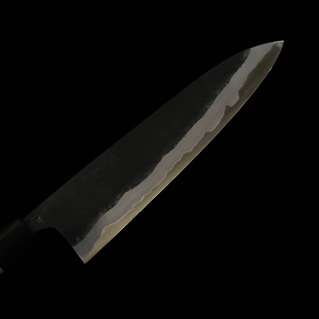 Miura MIURA by Shindo Gyuto Aogami #2 Kurouchi Cabo em magnólia e chifre de búfalo (180-270mm)