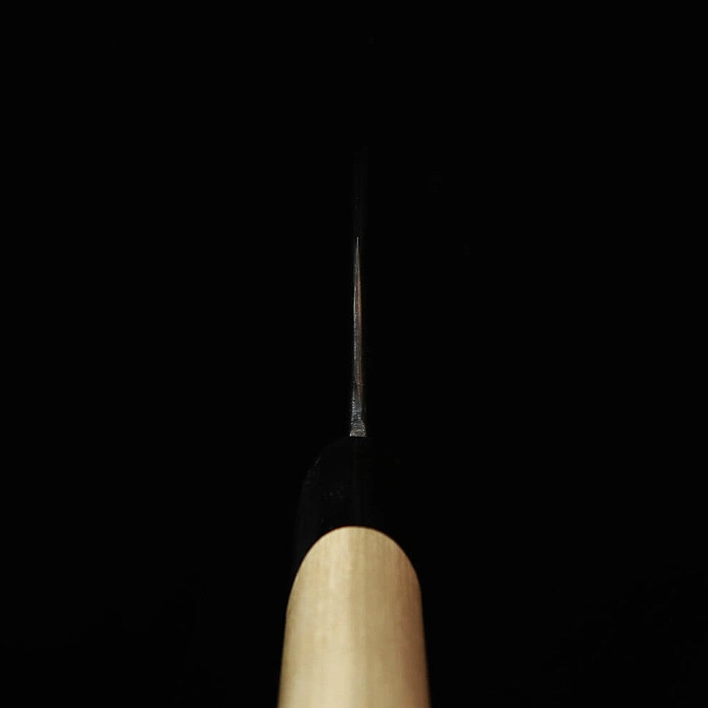Miura MIURA by Shindo Gyuto Aogami #2 Kurouchi Cabo em magnólia e chifre de búfalo (180-270mm)