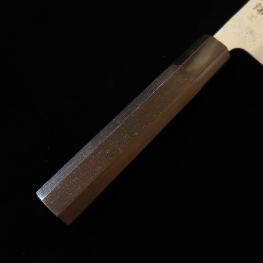 Miura MIURA Kiritsuke, aço Gin-3, acabamento nashiji, cabo octogonal em ébano (210 mm)