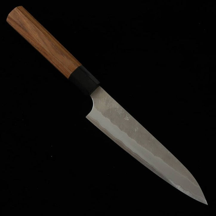 Petty NIGARA Super Blue steel Hammered Teak Handle (120/150mm)