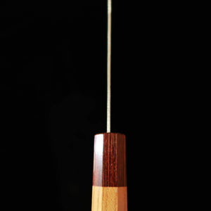 MIURA Miura kiritsuke Gingami nº3, acabado nacarado, mango octogonal de olmo japonés (210 mm)