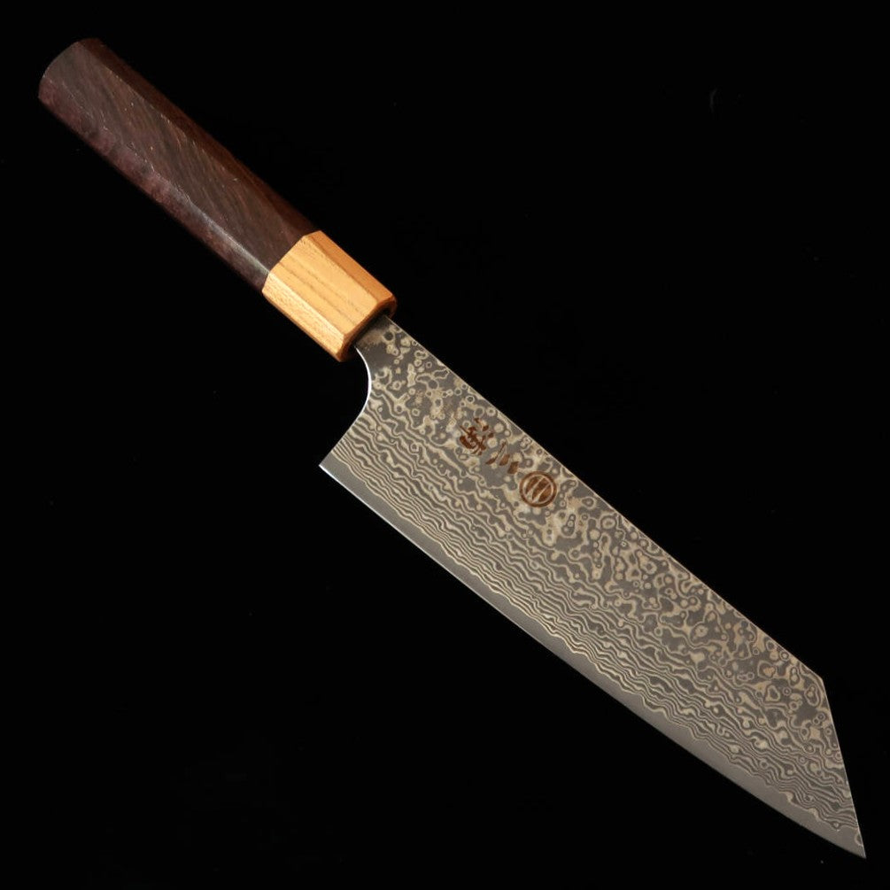 MIURA – Bunka SGSTRIX Damas, manche octogonal en palissandre avec virole en orme (170 mm)