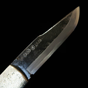 Takeda Cutelaria - Forja artesanal de Bitchu por Fumio Inagaki - Canivete com trava traseira, Resina/Ironwood