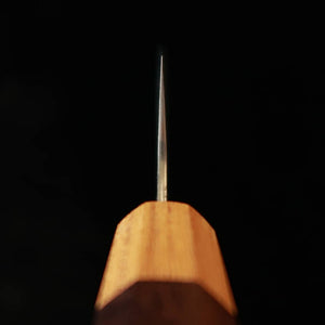 MIURA Bunka SGSTRIX Damasco cabo octogonal de jacarandá com colarinho em olmo (170 mm)