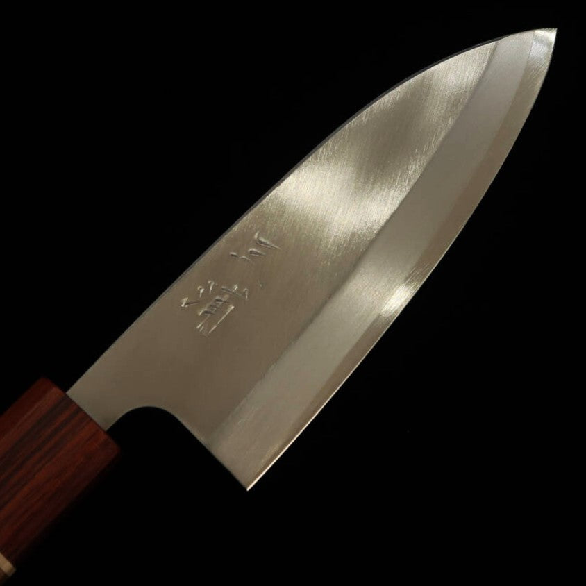 Miura MIURA pequeño deba acero molibdeno, mango de palisandro (120 mm)