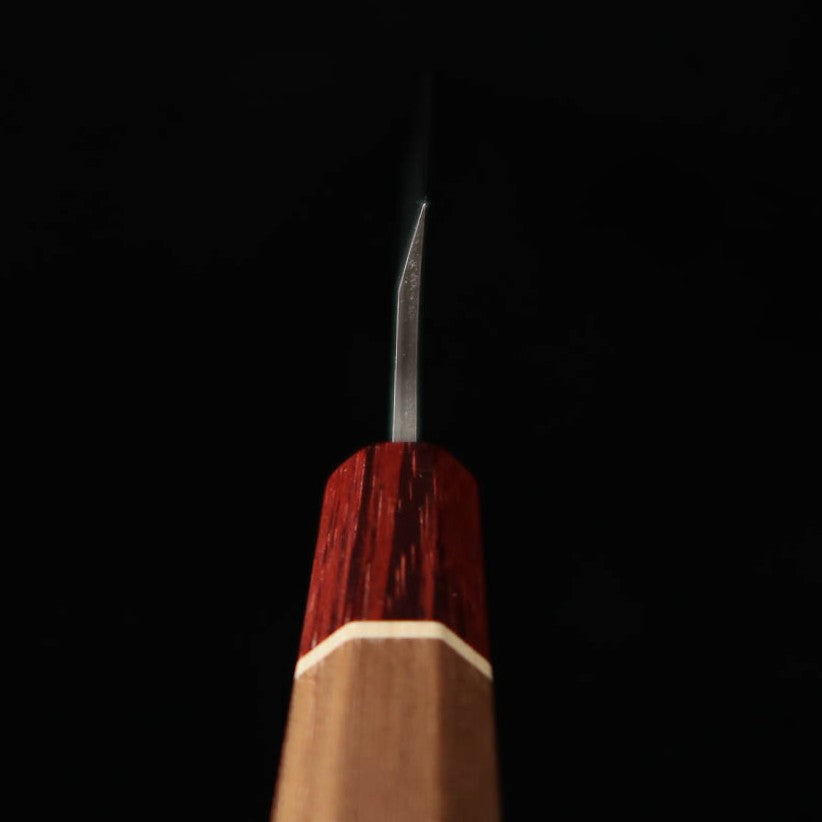 Miura MIURA pequeño deba acero molibdeno, mango de palisandro (120 mm)