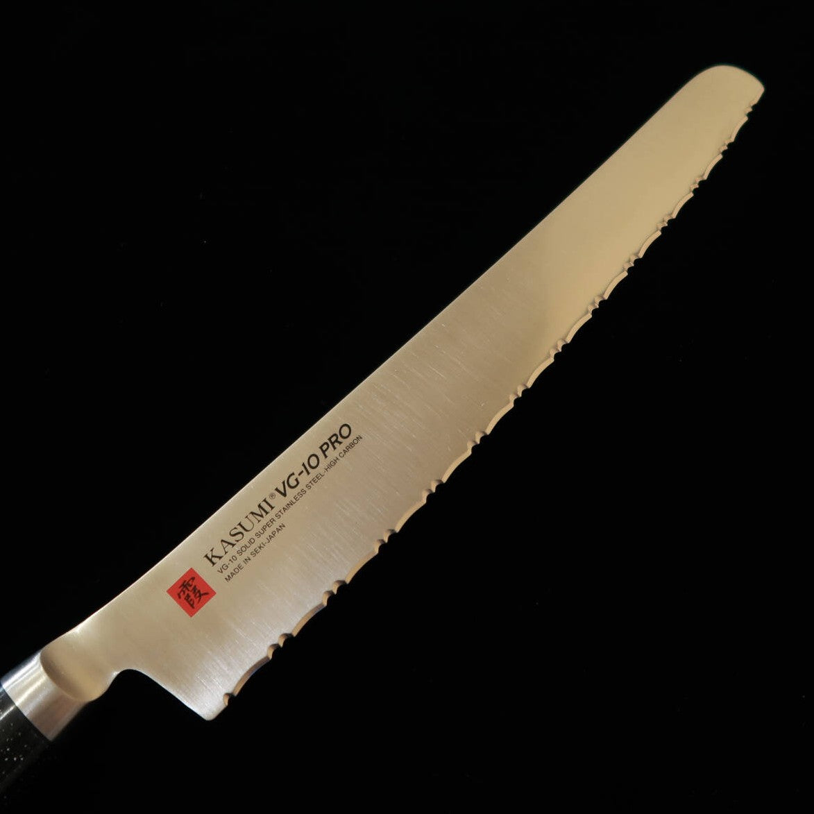 SUMIKAMA Kasumi VG10 PRO Bread Knife, Corian Handle No. 56025 (250mm)