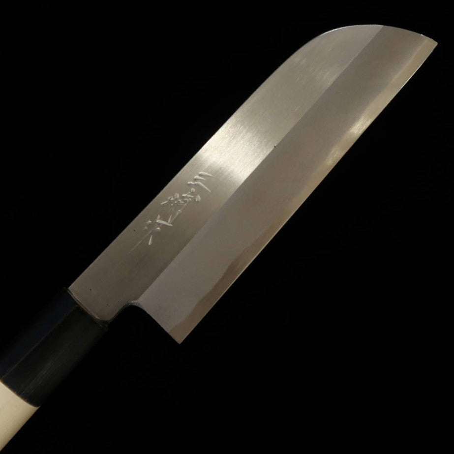 MIURA Menkiri, Japanese Steel, Buffalo-Burgundy Chestnut Handle (150mm)