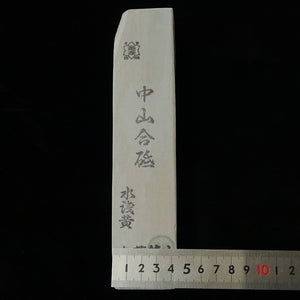 Piedra de afilar natural Nakayama agot, mizu-asagi, tipo “sun”, 45×206×45 mm