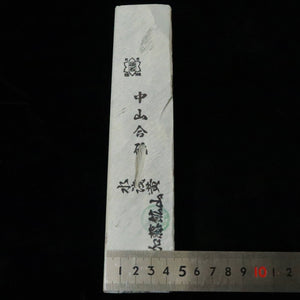 Piedra de afilar natural Nakayama agot, mizu-asagi, tipo “sun”, 45×206×45 mm