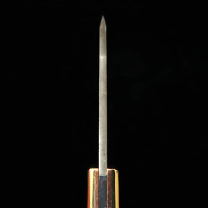 TAKEDA Cutlerie – Forgeron artisanal de Bitchū, œuvre de Fumio Inagaki – Couteau pliant à verrouillage arrière, Mammouth