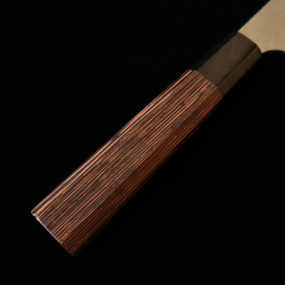 Faca de Chef Nigara Hamono Aogami Super Tsuchime com Cabo Octogonal de Wenge (210-270mm)