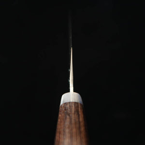 MIURA Kokuryu Nakiri, VG10 Damascus with Brown Ash Handle (170mm)