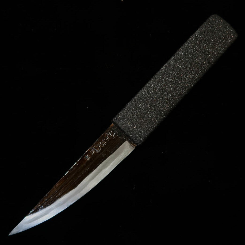 武田刃物TAKEDA　備中手打ち鍛冶 漆小刀 スペシャルブラック
