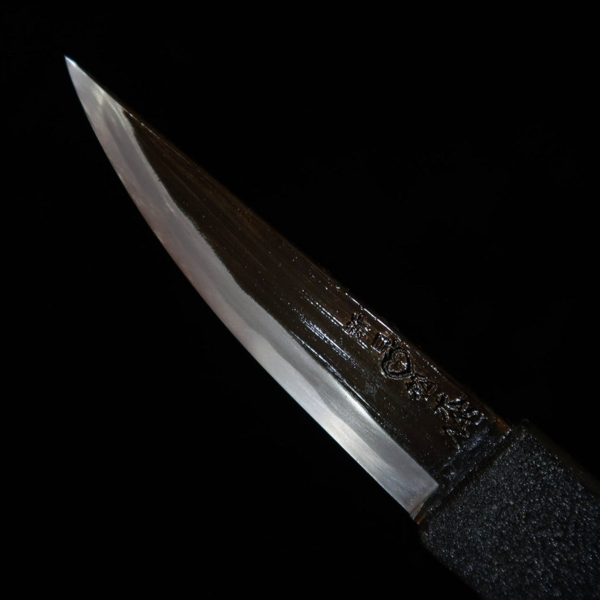 Takeda Hamono TAKEDA Forgeron de Bitchu, petit couteau laqué noir spécial
