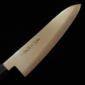 V.ROAD  濃州正恒作 Nosyu Masatsune 牛刀 VG10 全面ダマスカス 積層強化合板柄 赤×黒（210mm）