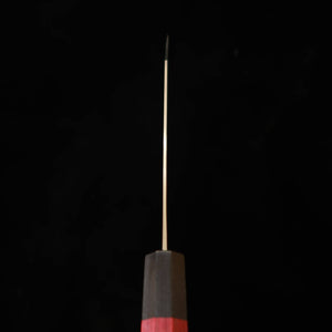 V.ROAD  濃州正恒作 Nosyu Masatsune 切付 VG10 全面ダマスカス 積層強化合板柄 赤×黒（180mm）