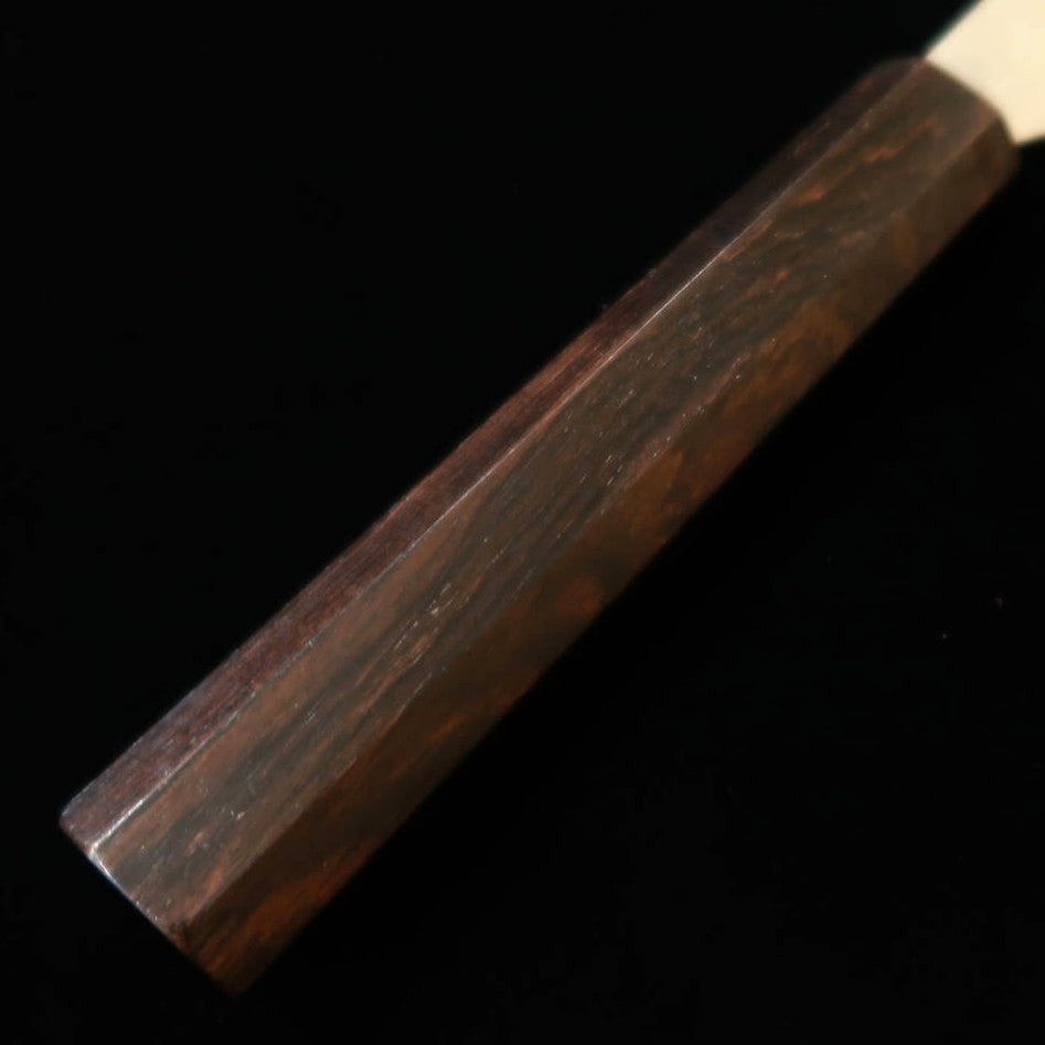 NITOU Cutelaria Forjada NIGARA Petty SG2 polido, martelado, cabo integral de ébano (150 mm)