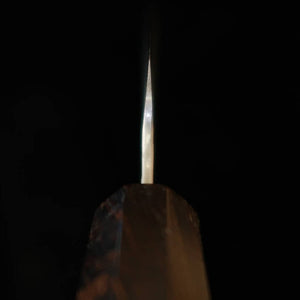 NITOU Cutelaria Forjada NIGARA Petty SG2 polido, martelado, cabo integral de ébano (150 mm)