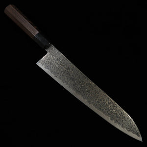 MIURA Gyuto Ryu-Hyo SG2 Black Damascus Wenge Handle (240mm)