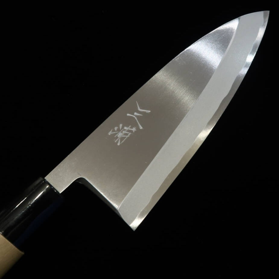 MIURA Deba Blue Steel No. 2 Magnolia handle (150-180mm)