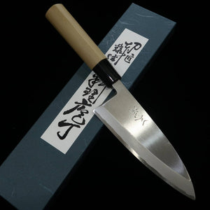 MIURA Deba Blue Steel No. 2 Magnolia handle (150-180mm)