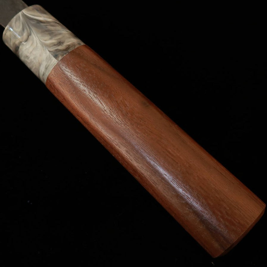 MIWAHAMONO Nakiri type Bunka Aogami No.1 manche en châtaignier (170 mm)