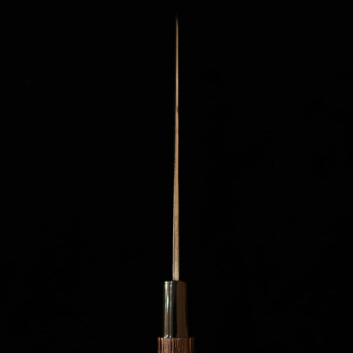 Miwa Hamono MIWAHAMONO Gyuto acier Ao n°1, manche en châtaignier brûlé (210 mm)
