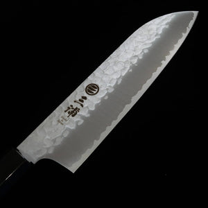 Miura MIURA Santoku VG-10 martillado, mango de teca (165 mm)