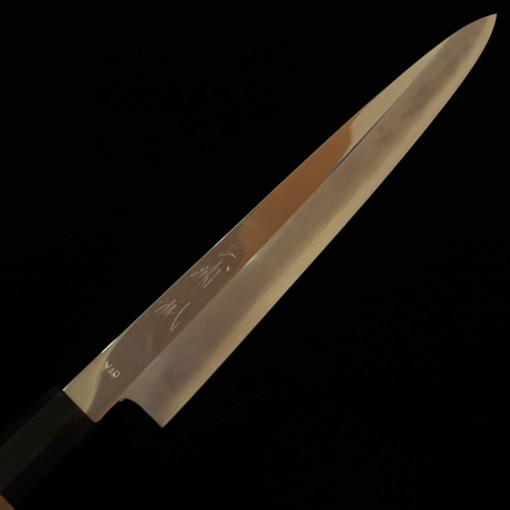MIURA Obidama Yanagiba VG10 Acabamento Espelhado Cabo de Pau Octogonal (270/300mm)
