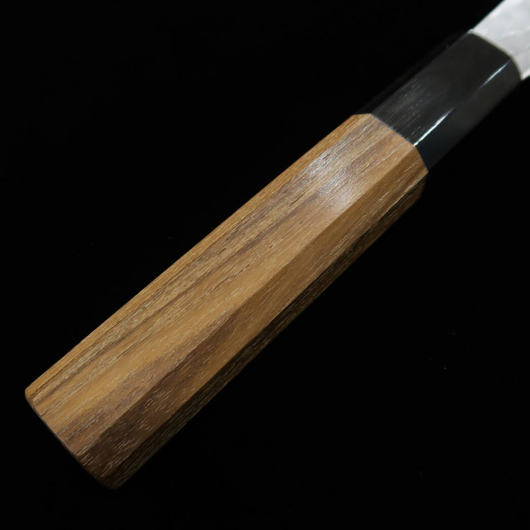三浦 MIURA 三徳 VG-10 槌目 チーク柄 (165mm)