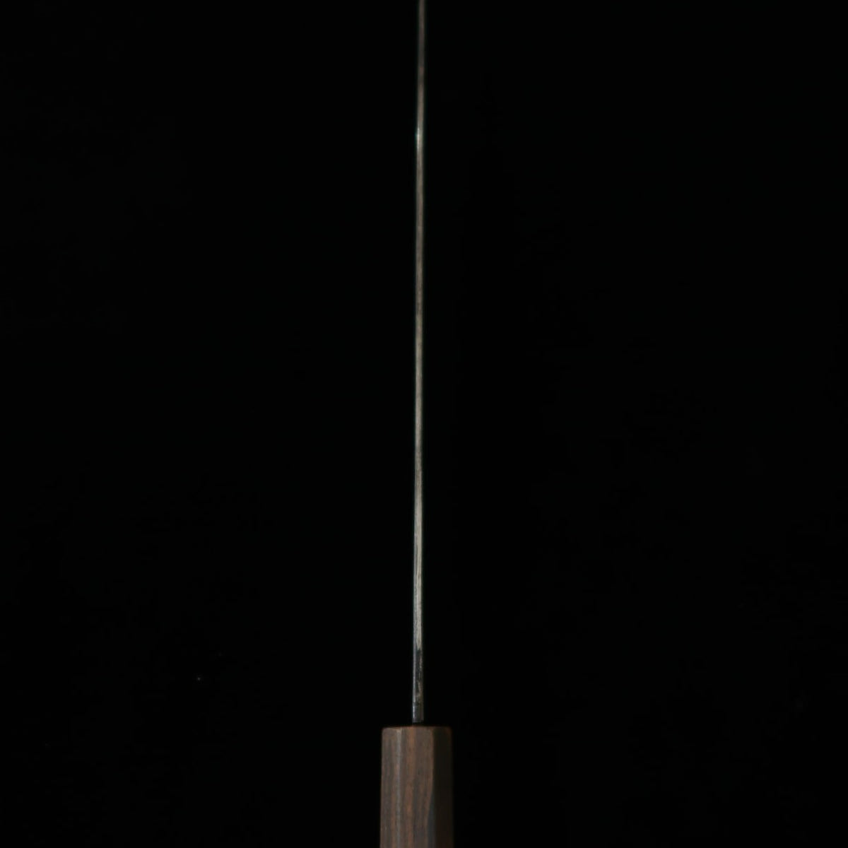 MIURA Genbu Aogami n°2 Finition noire Sujihiki Manche octogonal noyer (255 mm)