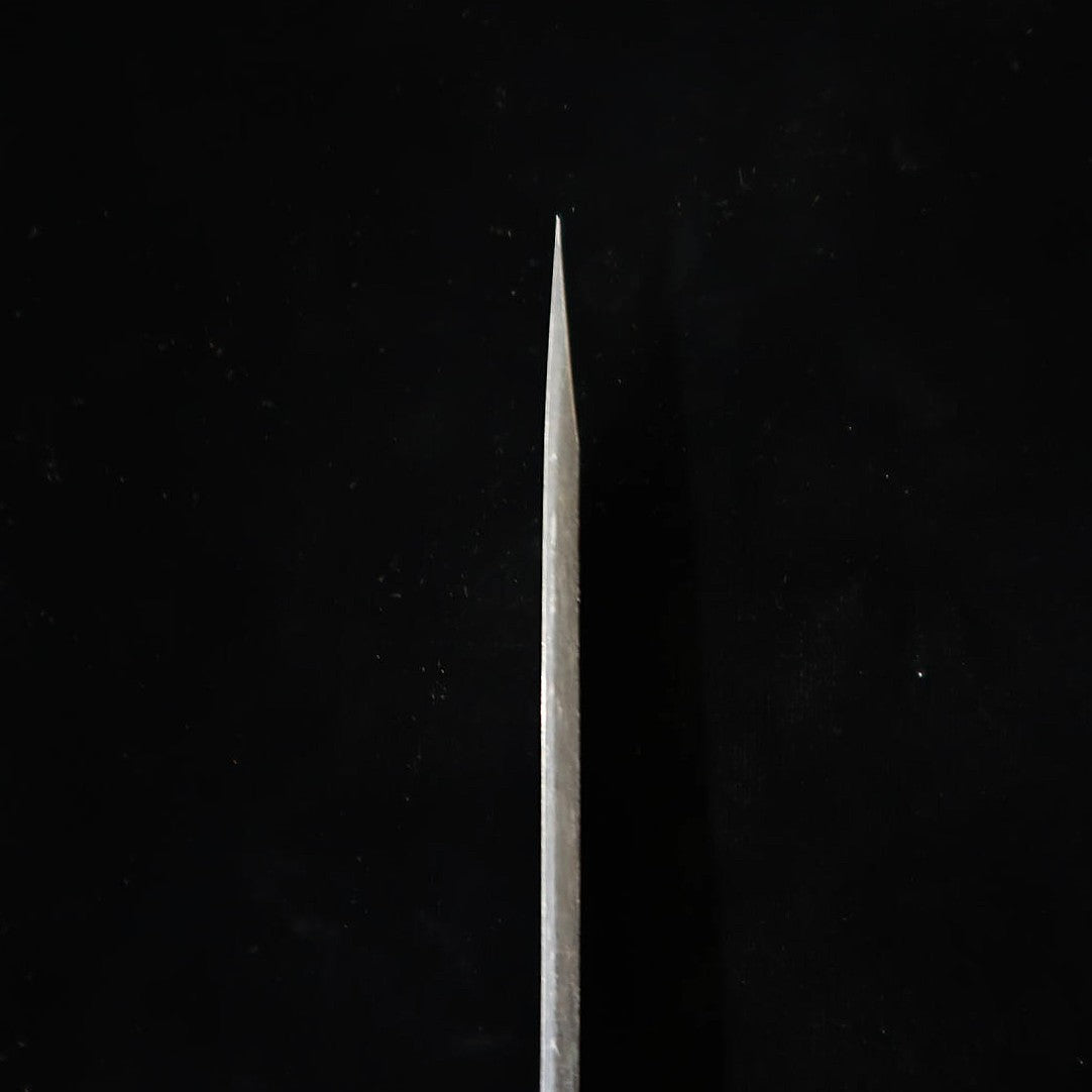 MIURA Miura Shozo-saku cuchillo para anguila tipo Osaka acero Aogami No.2 acabado negro (30/33/36 mm)