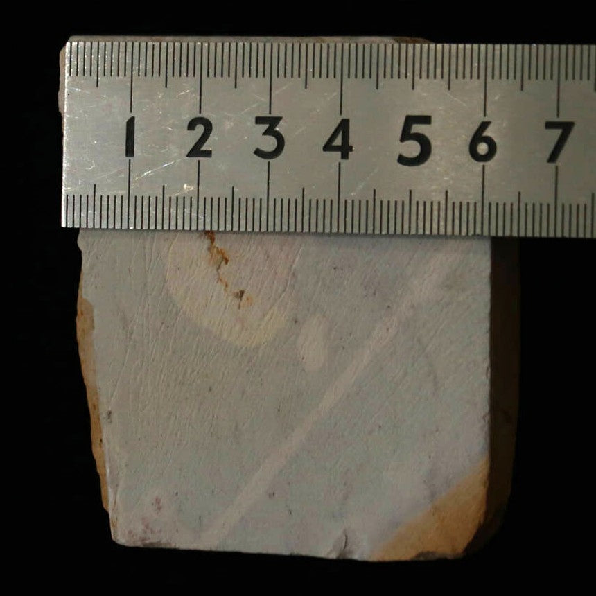 Pierre à aiguiser naturelle Ōtsuki, Suita, morceau « koppa » 64 × 71 × 24 mm