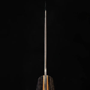 三浦MIURA 中華 SLD 黒合板柄 カラーライン（195mm）