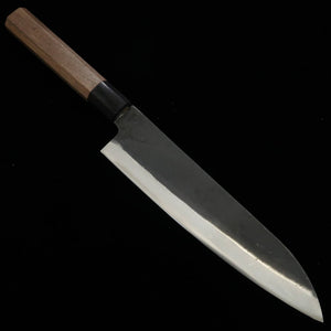 MIURA Gyuto Aogami Nº1, acabamento kuro-uchi, cabo octogonal de nogueira (210mm)