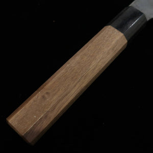 MIURA Gyuto Aogami n.º 1 Acabado kurouchi Mango octogonal de nogal (210 mm)