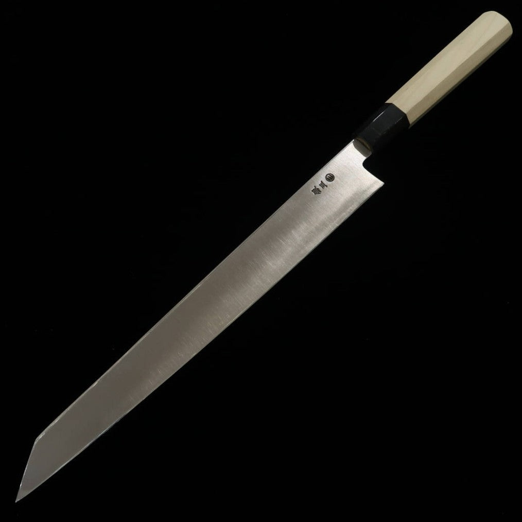Kirituke Yanagiba MIURA Inox Ginsan Cabo Octogonal em Magnolia (270/300mm)