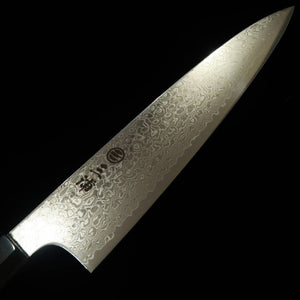 MIURA Gyuto, ZA18 Damascus with Ebony Octagonal Handle (210mm)