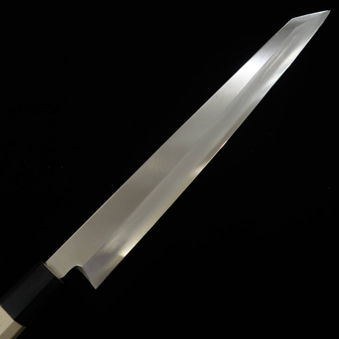 Kirituke Yanagiba MIURA Inox Ginsan Cabo Octogonal em Magnolia (270/300mm)