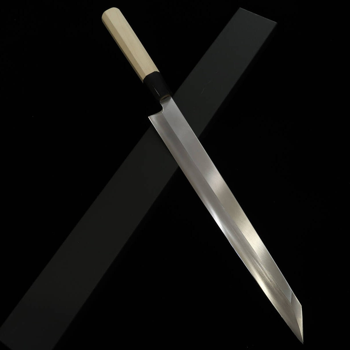 Kirituke Yanagiba MIURA Inox Ginsan Cabo Octogonal em Magnolia (270/300mm)