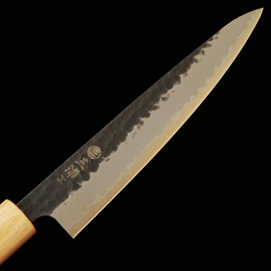 Miura MIURA Petty aço azul super acabamento kuro-uchi cabo de pau-rosa (150 mm)