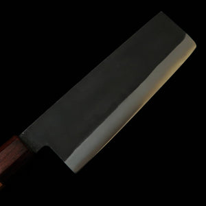 Miura MIURA nakiri Hakushi nº2 kuro-uchi, mango de keyaki (165 mm)