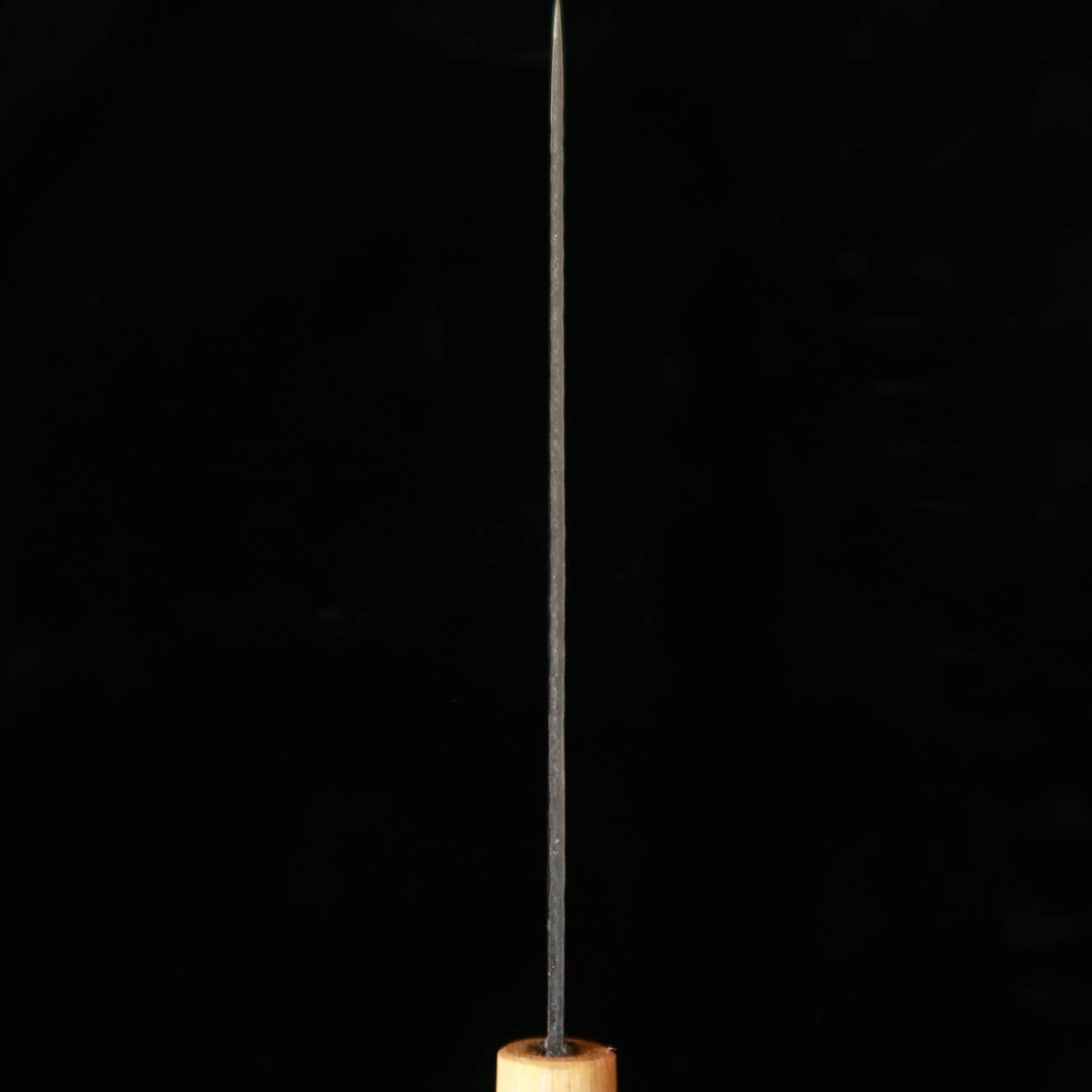 三浦MIURA ペティ 青紙スーパー 黒打 紫檀柄（150mm）
