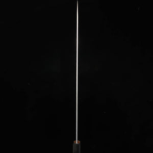Nigara Hamono NIGARA Aogami Super Martelé Fini sablé Sakimaru Sujihiki Manche octogonal en teck (300 mm)