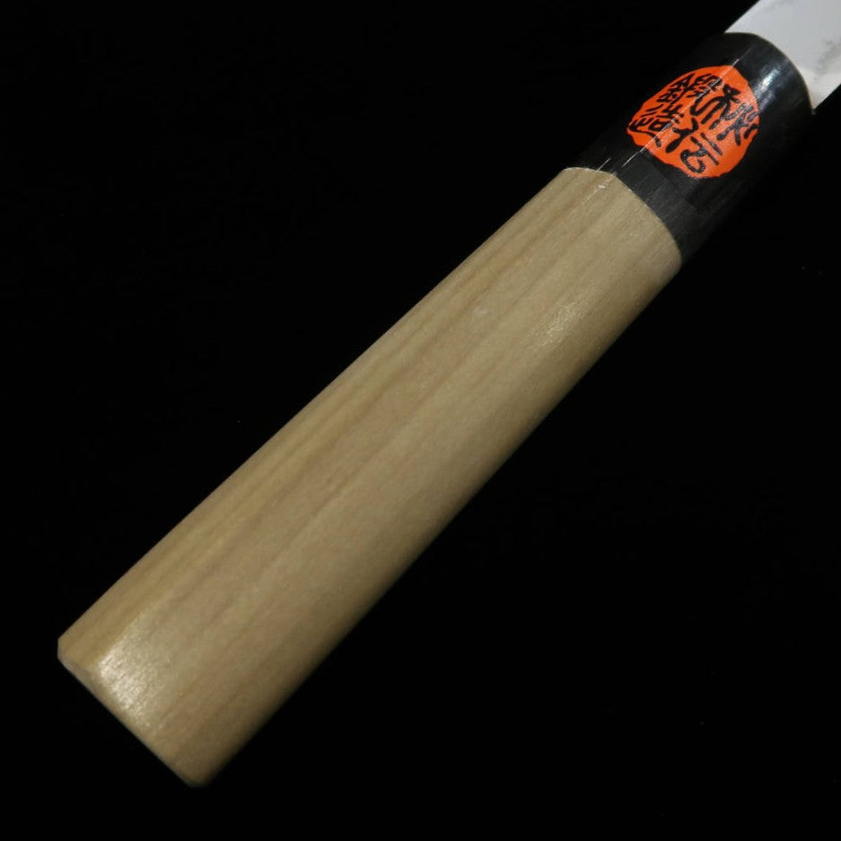 田中一之刃物製作所 SHIGEKI TANAKA 菜切 VG10 ダマスカス 水牛朴栗型柄（170mm）