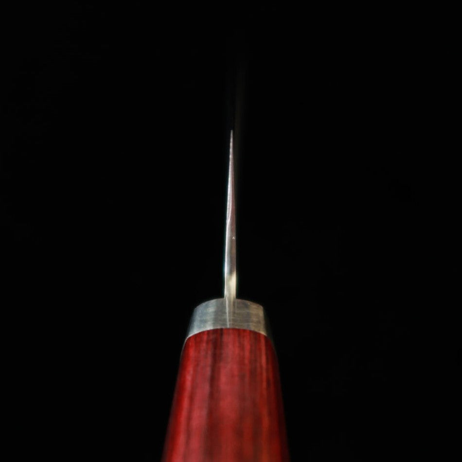 MIURA Santoku Aogami, manche vin (165 mm)