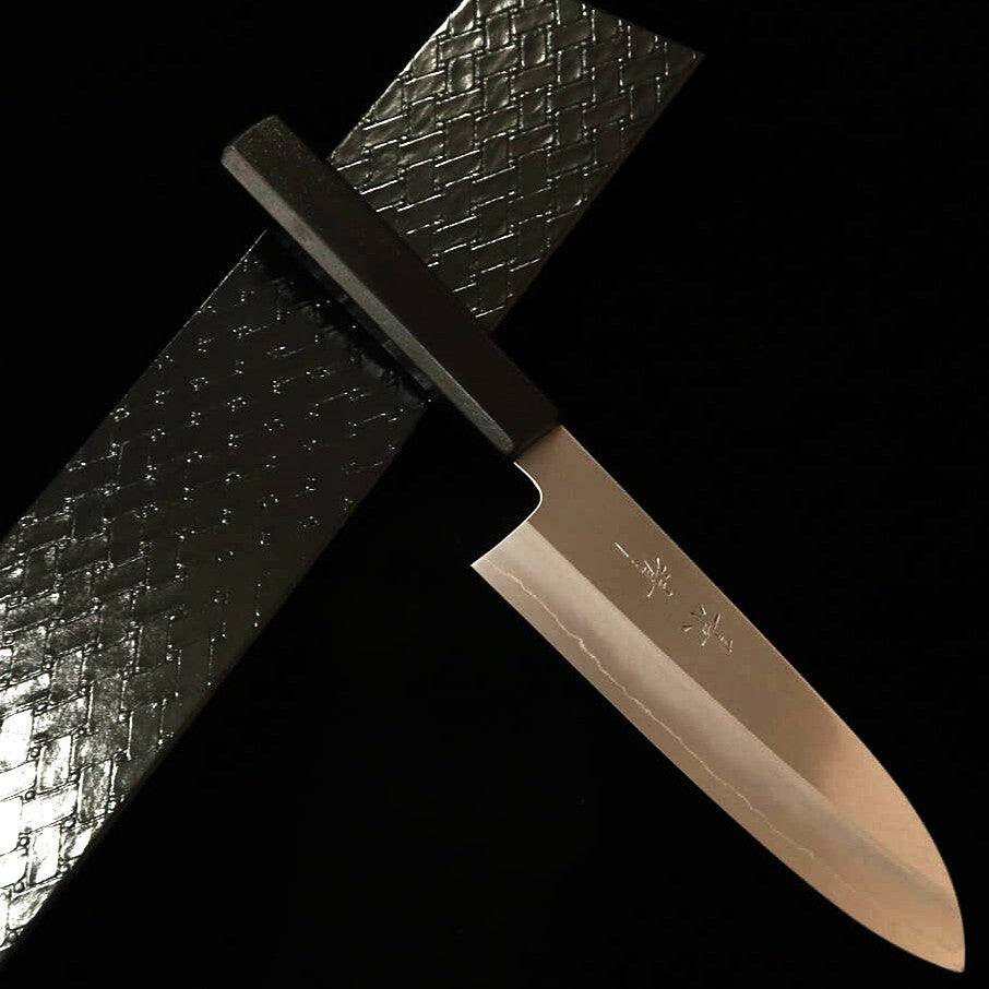KAGEKIYO Ginsan Wa-Santoku with Lacquered Handle (180mm)