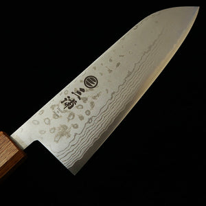 MIURA Santoku Sairyu VG10 manche octogonal en chêne (165 mm)